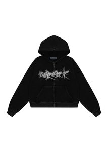 Distressed Skater Hoodie