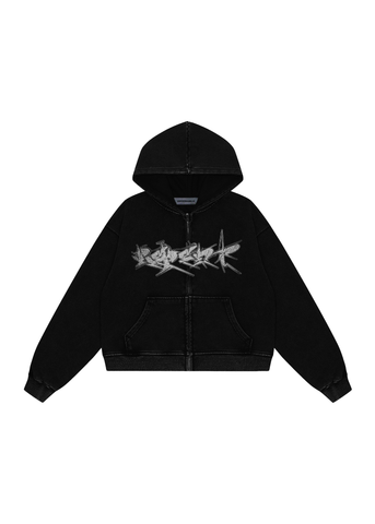 Distressed Skater Hoodie